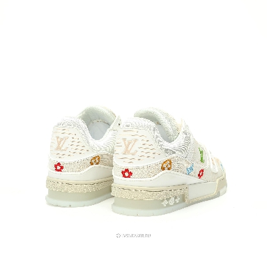 Louis Vuitton LV Trainer "Monogram Denim Print Beige" 1A7S53-3 Sneakers