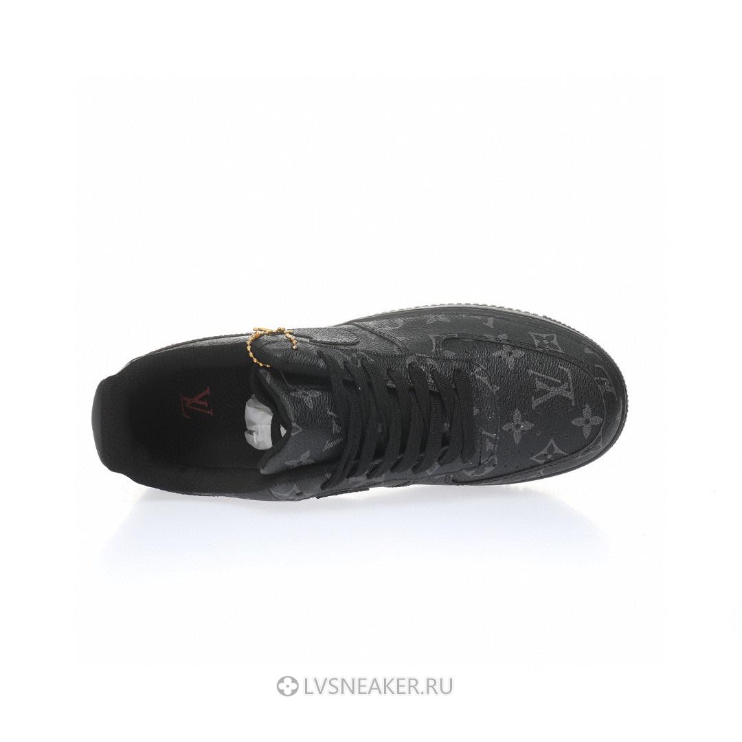 Louis Vuitton LV x Nike Air Force 1 Low "Black Red" 1A9V-BK01 Sneakers