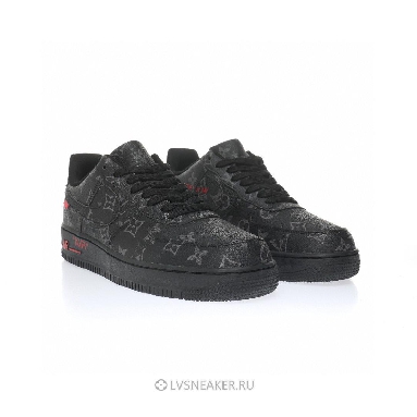 Louis Vuitton LV x Nike Air Force 1 Low "Black Red" 1A9V-BK01 Sneakers