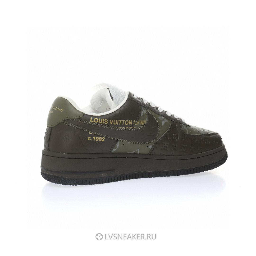 Louis Vuitton LV x Nike Air Force 1 Low "Dark Green" 1A9V-GN02 Sneakers