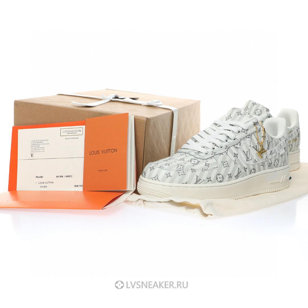 Louis Vuitton LV x Nike Air Force 1 Low by Virgil Abloh "Sail" 1A9V-SL03 Sneakers