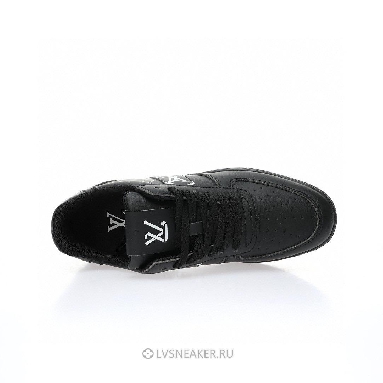 Louis Vuitton LV Rivoli "Black with White Side Monogram Band" 1AAVA0-2 Sneakers