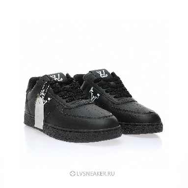 Louis Vuitton LV Rivoli "Black with White Side Monogram Band" 1AAVA0-2 Sneakers