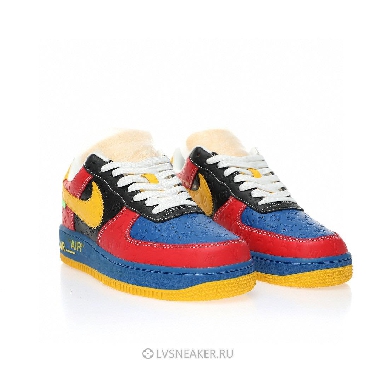 Louis Vuitton LV x Nike Air Force 1 Low by Virgil Abloh "Red Blue Yellow" 1A9V-RD07 Sneakers