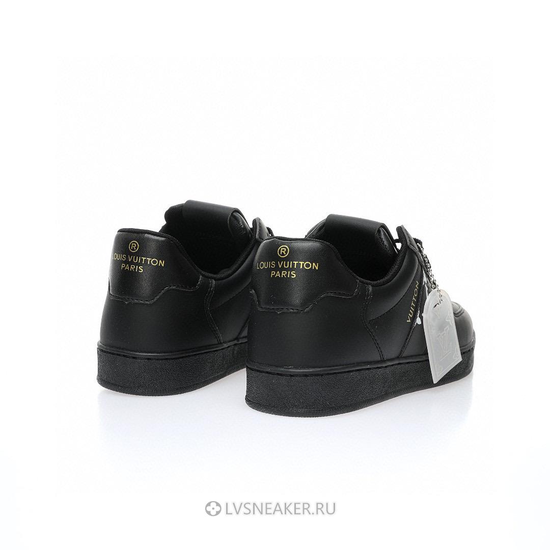 Louis Vuitton LV Rivoli "Black with White Side Monogram Band" 1AAVA0-2 Sneakers