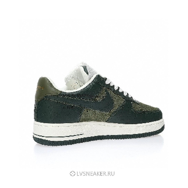 Louis Vuitton LV x Nike Air Force 1 Low by Virgil Abloh "Military Green" 1A9V-GN08 Sneakers