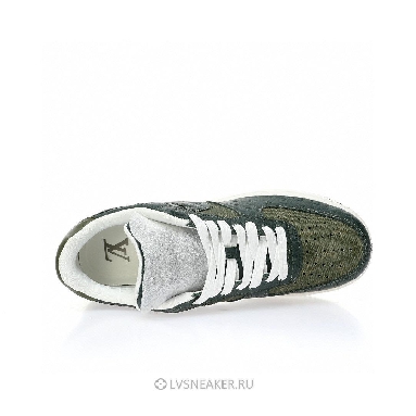 Louis Vuitton LV x Nike Air Force 1 Low by Virgil Abloh "Military Green" 1A9V-GN08 Sneakers