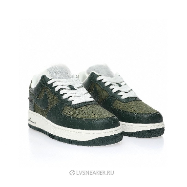 Louis Vuitton LV x Nike Air Force 1 Low by Virgil Abloh "Military Green" 1A9V-GN08 Sneakers