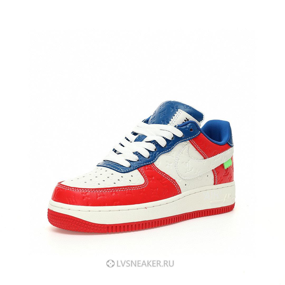 Louis Vuitton LV x Nike Air Force 1 Low "Red White Blue" 1A9V-RD09 Sneakers