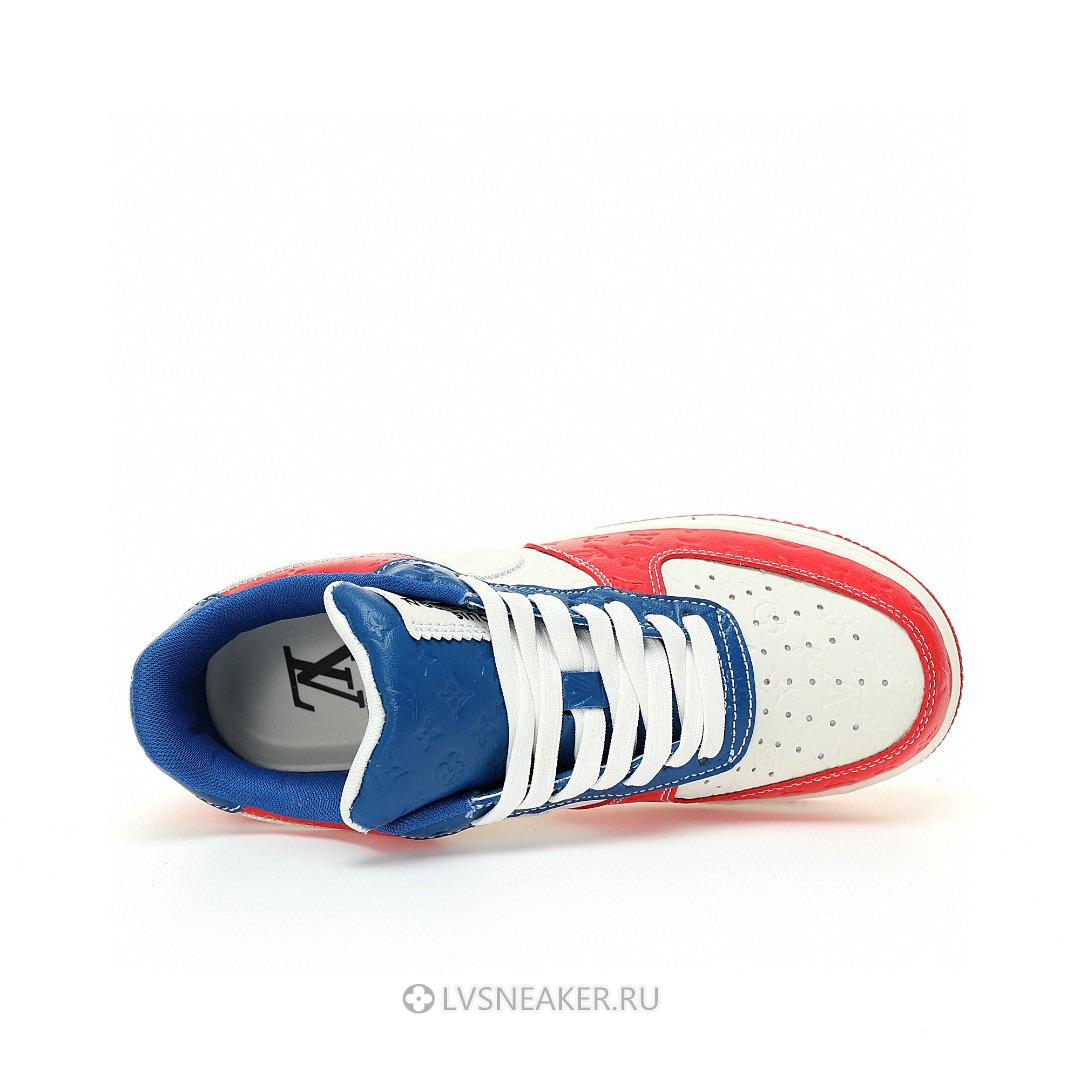 Louis Vuitton LV x Nike Air Force 1 Low "Red White Blue" 1A9V-RD09 Sneakers
