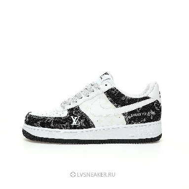 Louis Vuitton LV x Nike Air Force 1 Low "White Black Denim" 1A9V-WT12 Sneakers