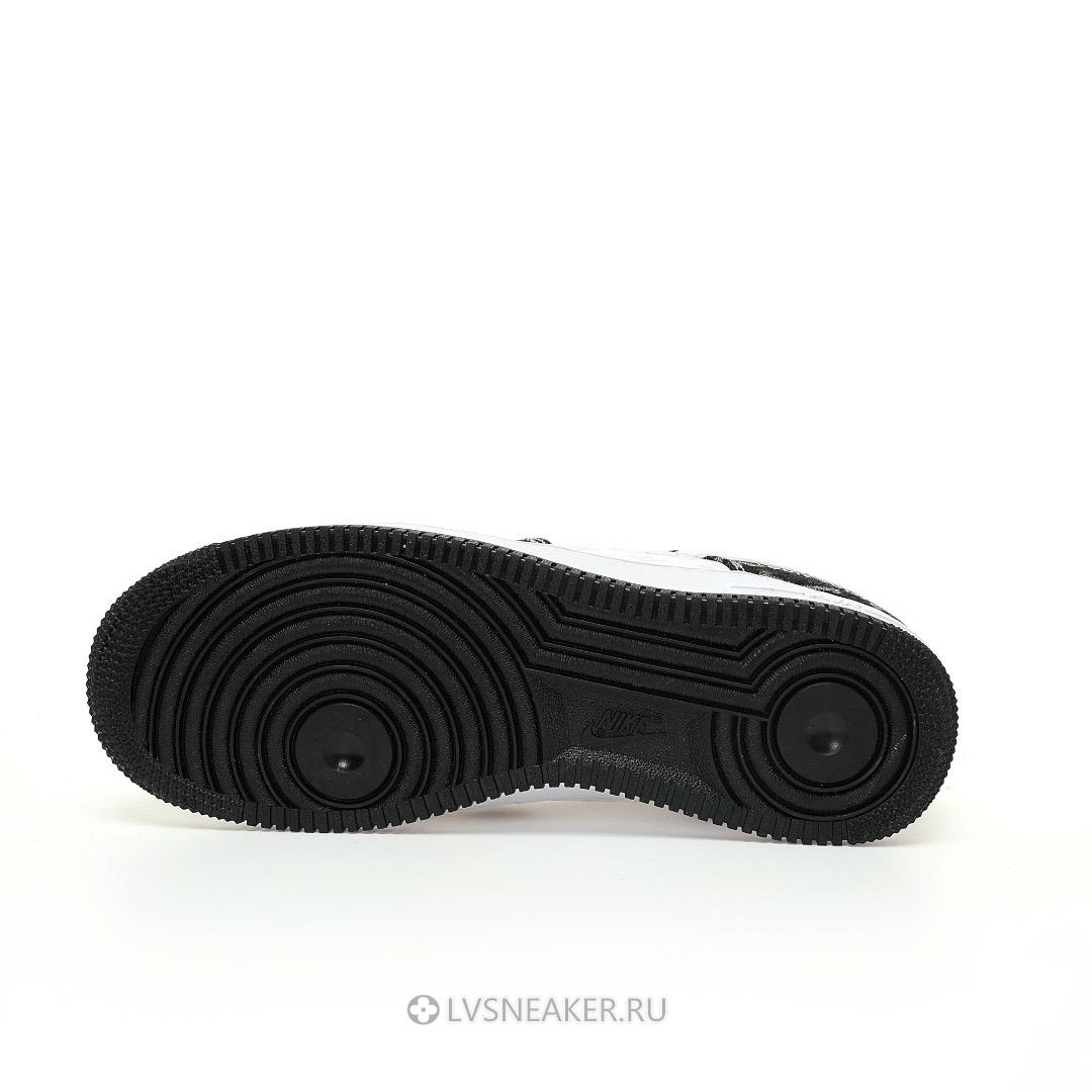 Louis Vuitton LV x Nike Air Force 1 Low "White Black Denim" 1A9V-WT12 Sneakers