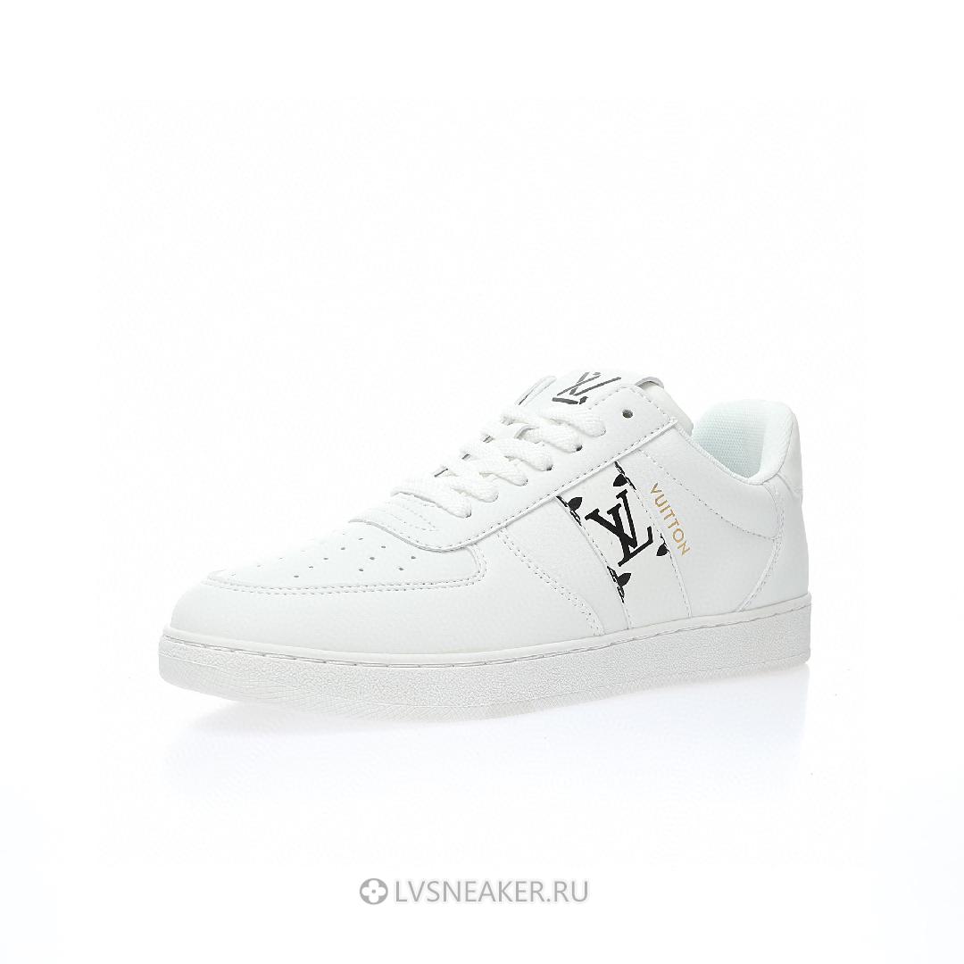 Louis Vuitton LV Rivoli "White with Black Side Monogram Band" 1AAVA0-3 Sneakers