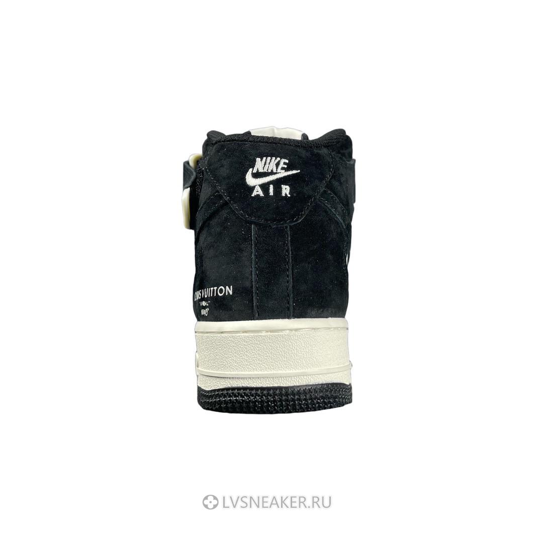 Louis Vuitton LV x Nike Air Force 1 Mid "White Navy" 1A9V-WT13 Sneakers