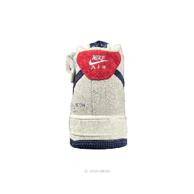 Louis Vuitton LV x Nike Air Force 1 Mid "White Navy Red" 1A9V-GY14 Sneakers