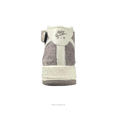 Louis Vuitton LV x Nike Air Force 1 Mid "White Grey" 1A9V-WT16 Sneakers