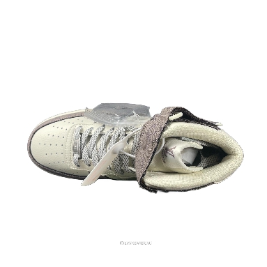 Louis Vuitton LV x Nike Air Force 1 Mid "White Grey" 1A9V-WT16 Sneakers
