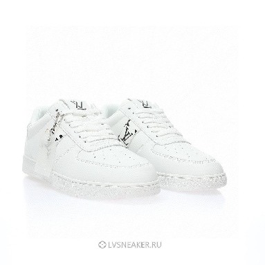 Louis Vuitton LV Rivoli "White with Black Side Monogram Band" 1AAVA0-3 Sneakers