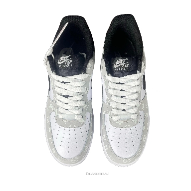 Louis Vuitton LV x Nike Air Force 1 Low "White Grey Black" 1A9V-WT18 Sneakers