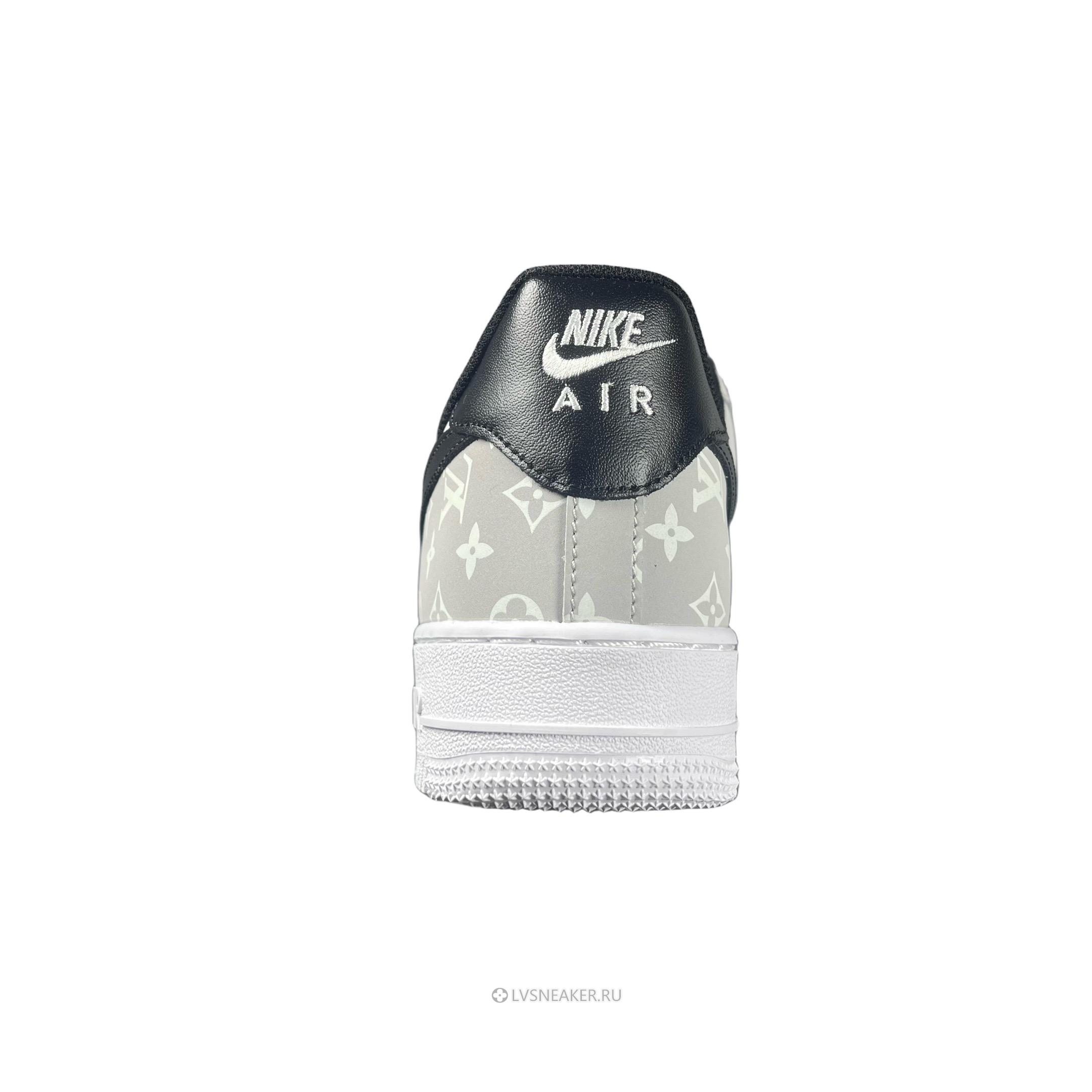 Louis Vuitton LV x Nike Air Force 1 Low "White Grey Black" 1A9V-WT18 Sneakers