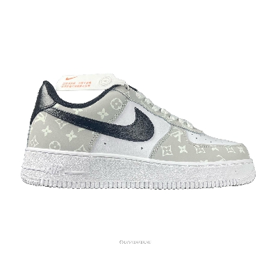 Louis Vuitton LV x Nike Air Force 1 Low "White Grey Black" 1A9V-WT18 Sneakers