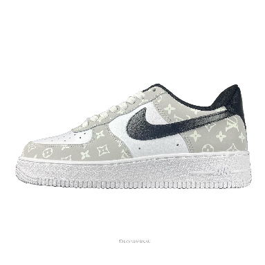 Louis Vuitton LV x Nike Air Force 1 Low "White Grey Black" 1A9V-WT18 Sneakers