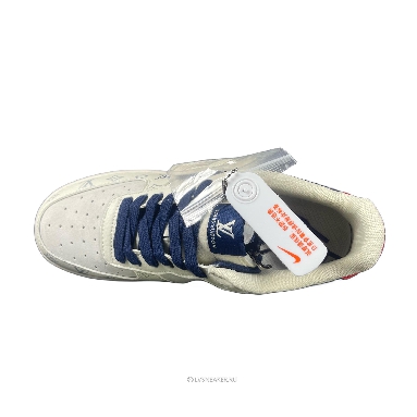 Louis Vuitton LV x Nike Air Force 1 Low "Beige Navy Red" 1A9V-BE19 Sneakers