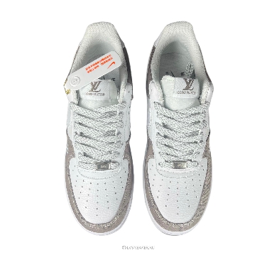 Louis Vuitton LV x Nike Air Force 1 Low "White Grey Denim" 1A9V-WT21 Sneakers