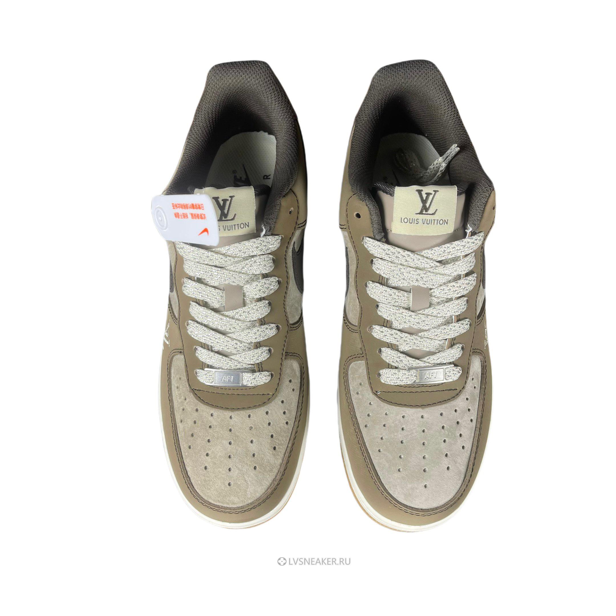 Louis Vuitton LV x Nike Air Force 1 Low "Khaki Brown" 1A9V-KI22 Sneakers