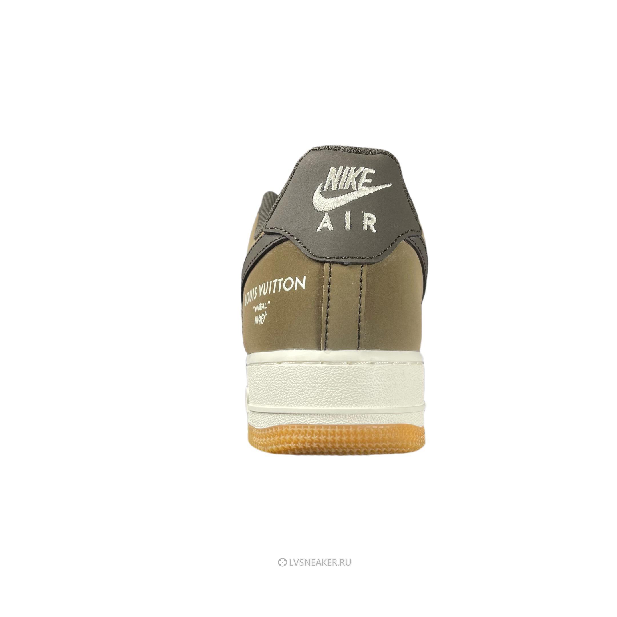 Louis Vuitton LV x Nike Air Force 1 Low "Khaki Brown" 1A9V-KI22 Sneakers