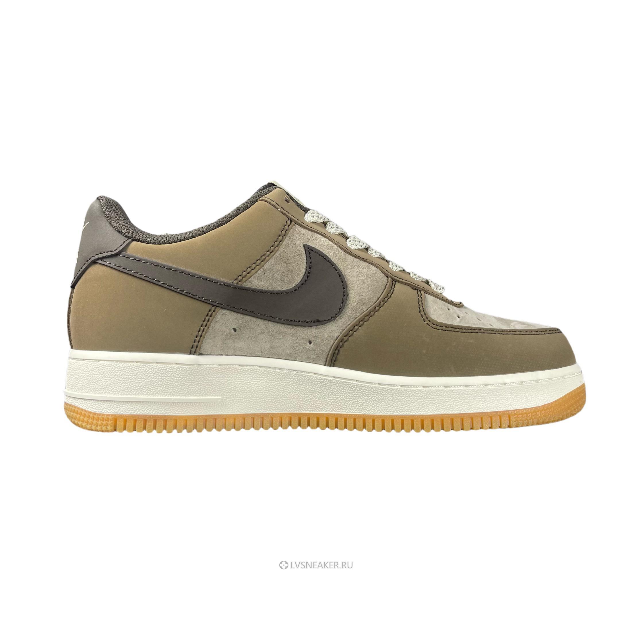 Louis Vuitton LV x Nike Air Force 1 Low "Khaki Brown" 1A9V-KI22 Sneakers