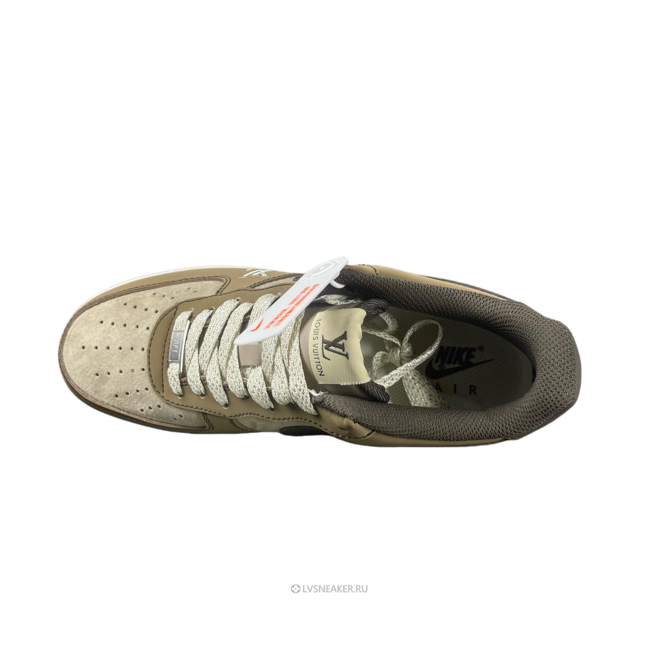 Louis Vuitton LV x Nike Air Force 1 Low "Khaki Brown" 1A9V-KI22 Sneakers