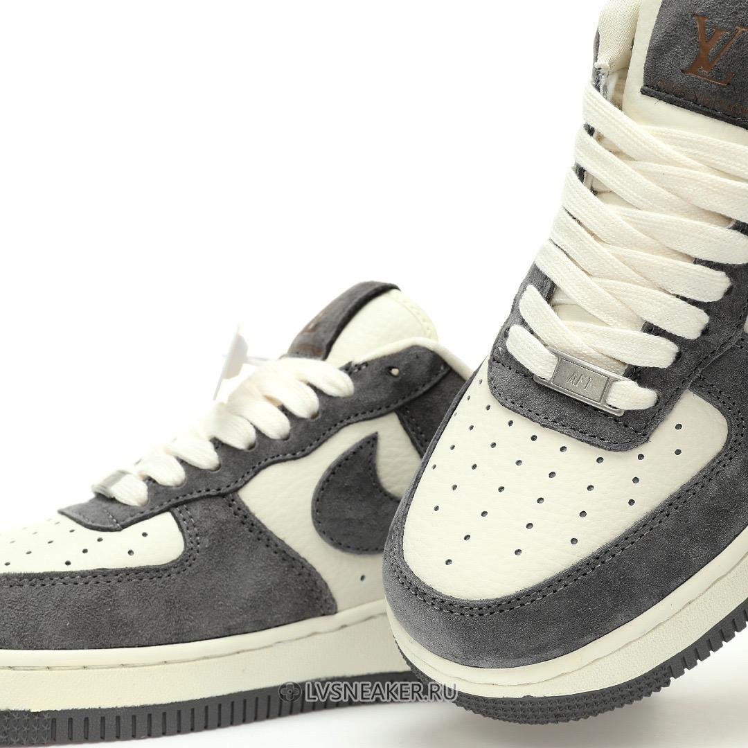 Louis Vuitton LV x Nike Air Force 1 Low "Grey White" 1A9V-GY23 Sneakers