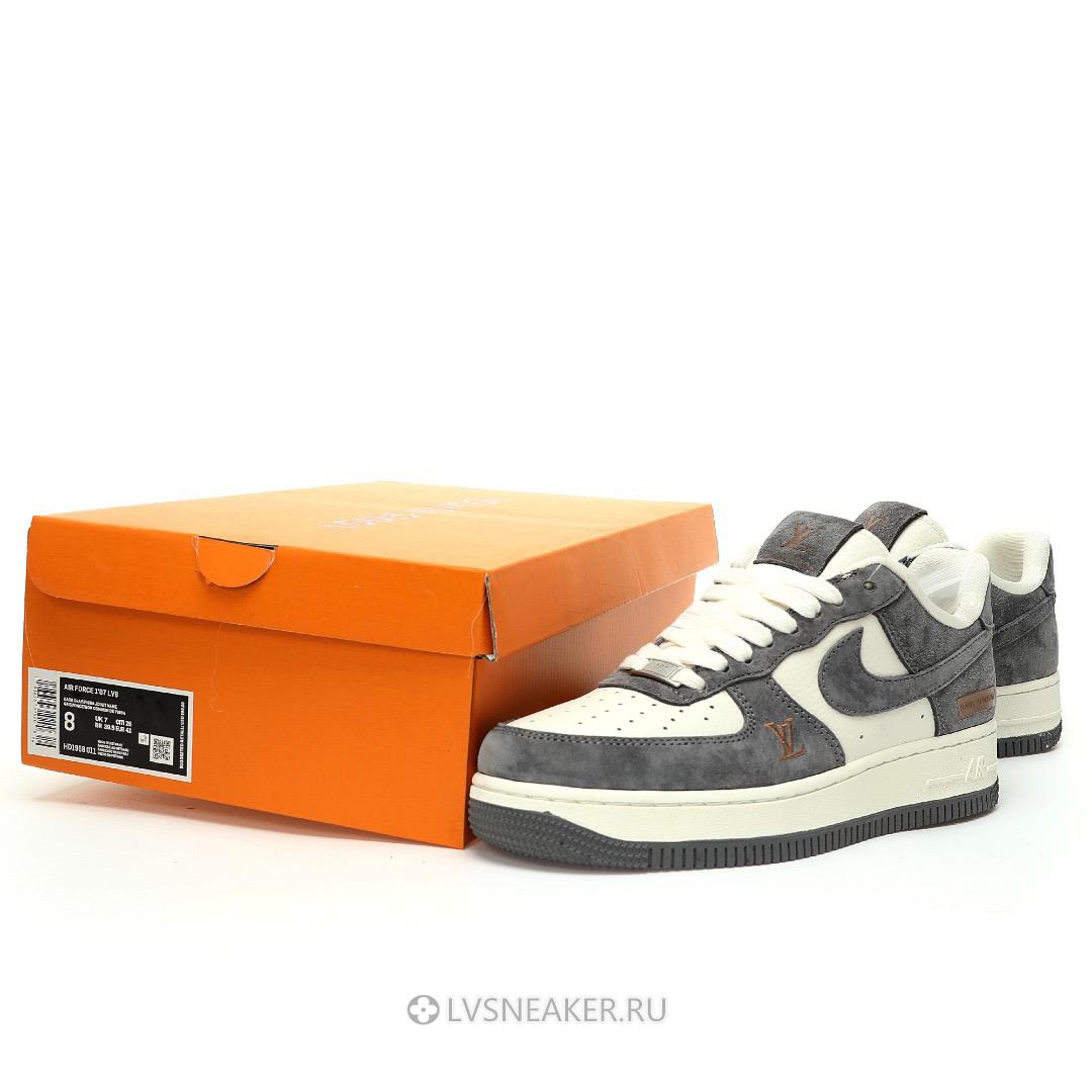 Louis Vuitton LV x Nike Air Force 1 Low "Grey White" 1A9V-GY23 Sneakers