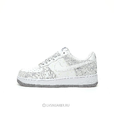 Louis Vuitton LV x Nike Air Force 1 Low "White Grey Denim" 1A9V-WT24 Sneakers