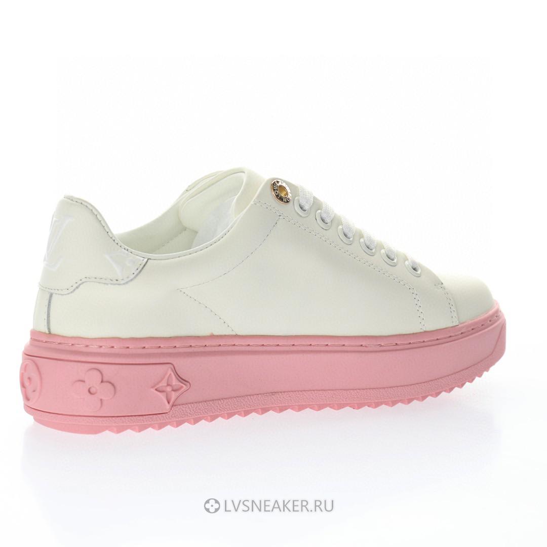 Louis Vuitton LV Time Out "White Pink" 1A8MZL Sneakers