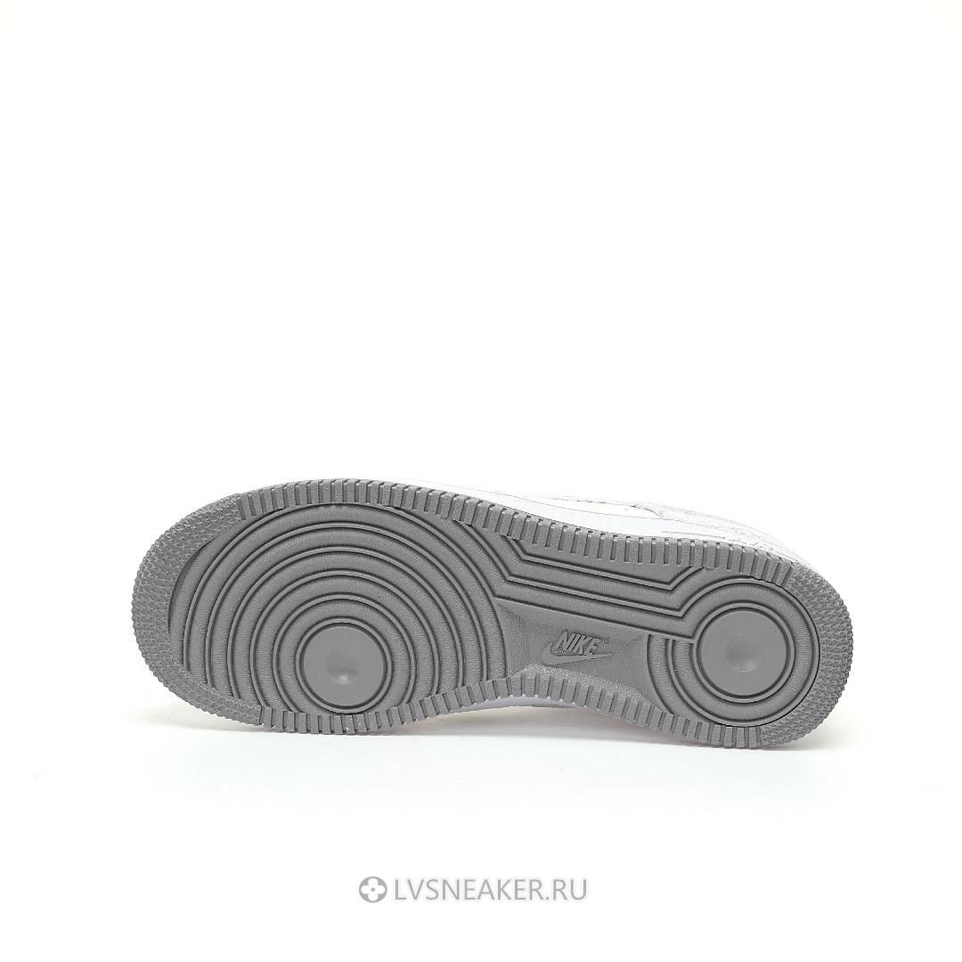 Louis Vuitton LV x Nike Air Force 1 Low "White Grey Denim" 1A9V-WT24 Sneakers