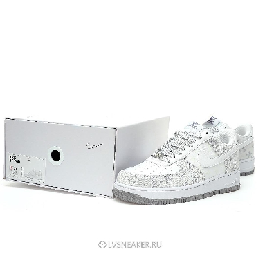 Louis Vuitton LV x Nike Air Force 1 Low "White Grey Denim" 1A9V-WT24 Sneakers