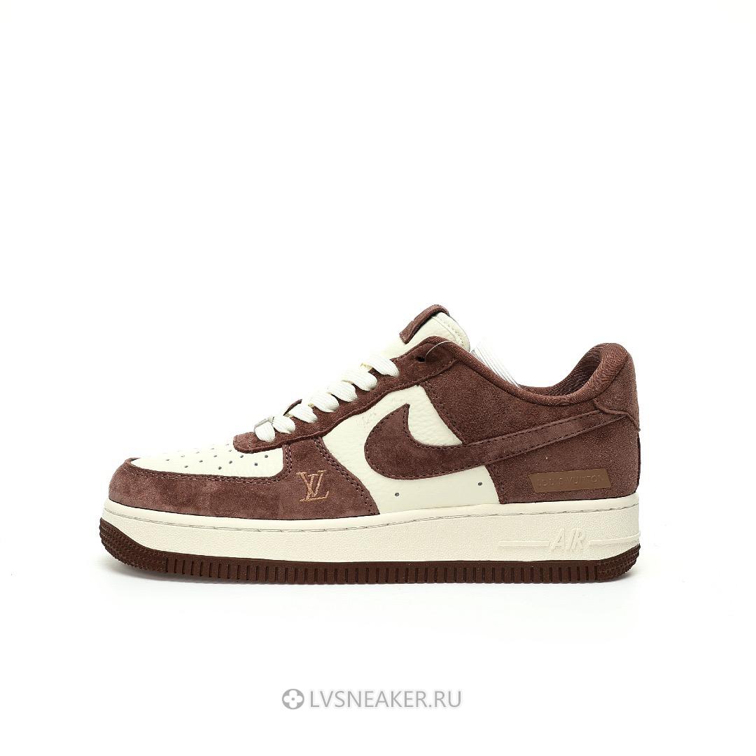 Louis Vuitton LV x Nike Air Force 1 Low "Brwon Cream" 1A9V-BN25 Sneakers