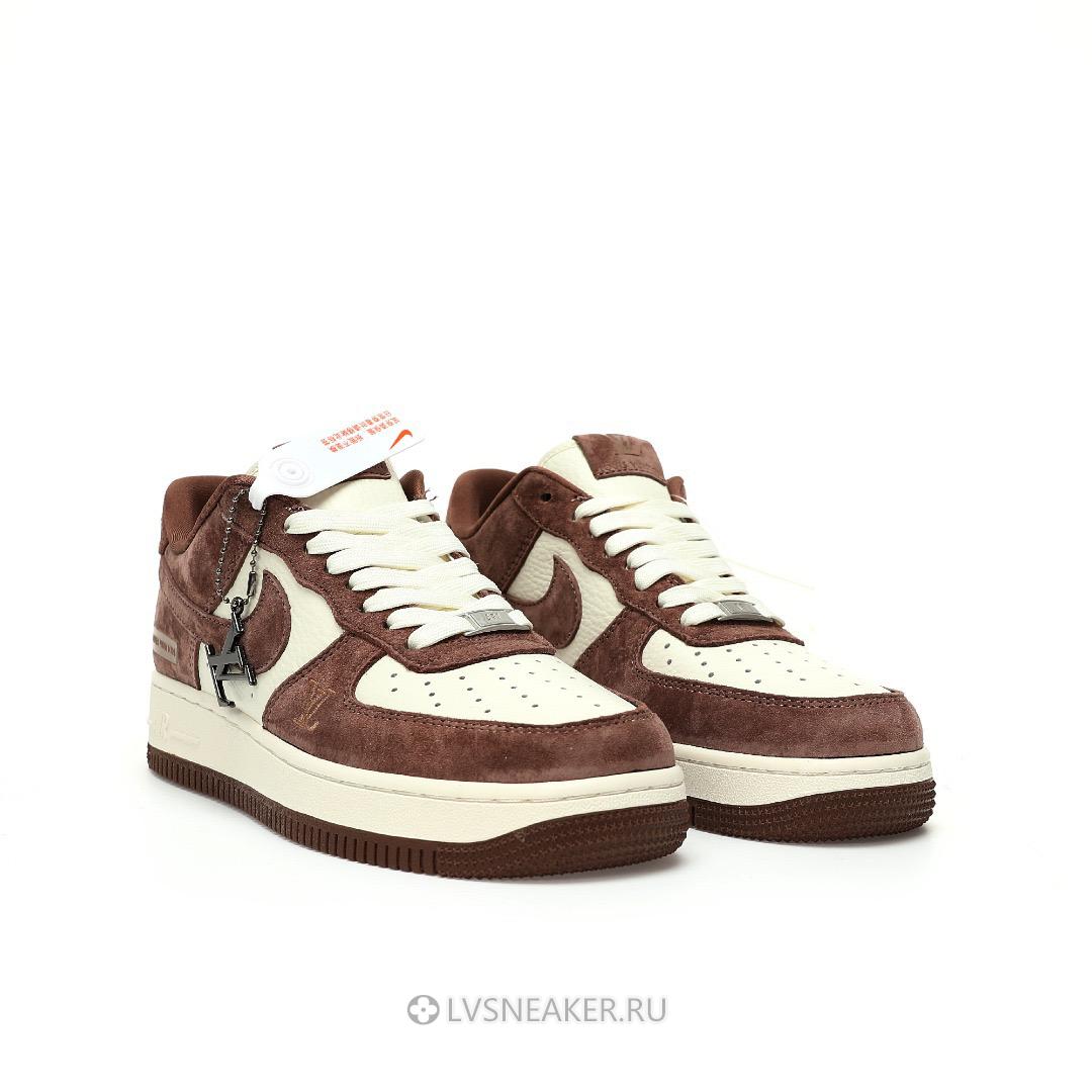 Louis Vuitton LV x Nike Air Force 1 Low "Brwon Cream" 1A9V-BN25 Sneakers