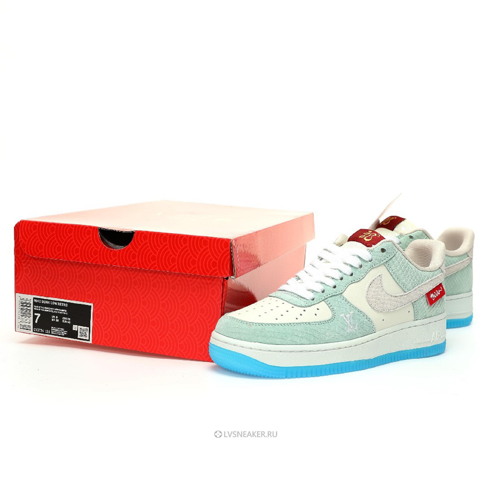 Louis Vuitton LV x Nike Air Force 1 Low "Chinese Year of the Dragon" 1A9V-GN26 Sneakers