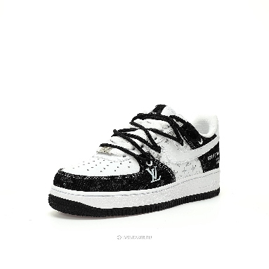Louis Vuitton LV x Nike Air Force 1 Low "White Black Denim Assisted Shoelaces" 1A9V-WT28 Sneakers