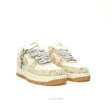 Louis Vuitton LV x Nike Air Force 1 Low "Cream Denim" 1A9V-CM29 Sneakers