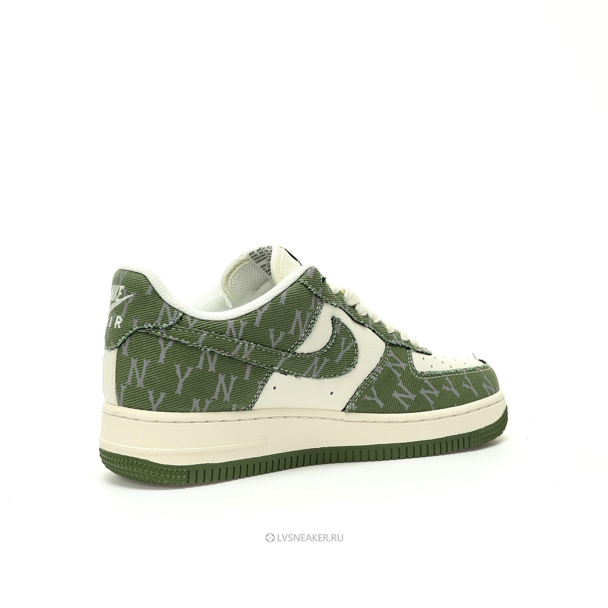 Louis Vuitton LV x Nike Air Force 1 Low "White Green Denim" 1A9V-GN30 Sneakers
