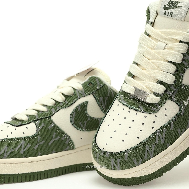 Louis Vuitton LV x Nike Air Force 1 Low "White Green Denim" 1A9V-GN30 Sneakers