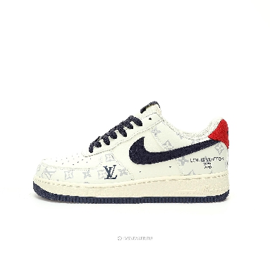Louis Vuitton LV x Nike Air Force 1 Low "White Navy Red" 1A9V-WT31 Sneakers