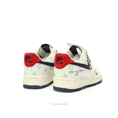 Louis Vuitton LV x Nike Air Force 1 Low "White Navy Red" 1A9V-WT31 Sneakers