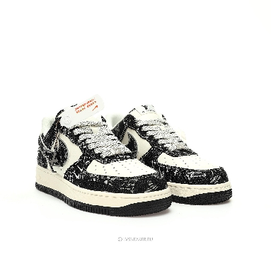Louis Vuitton LV x Nike Air Force 1 Low "Denim Black White" 1A9V-BK32 Sneakers