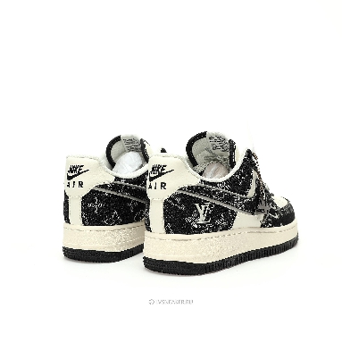 Louis Vuitton LV x Nike Air Force 1 Low "Denim Black White" 1A9V-BK32 Sneakers
