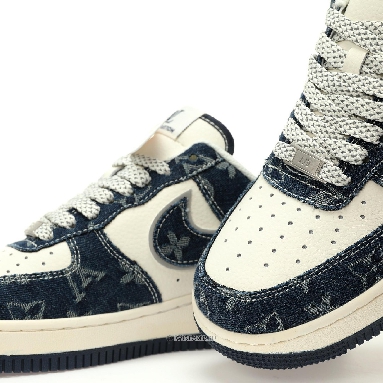 Louis Vuitton LV x Nike Air Force 1 Low "Denim Blue White" 1A9V-BU33 Sneakers